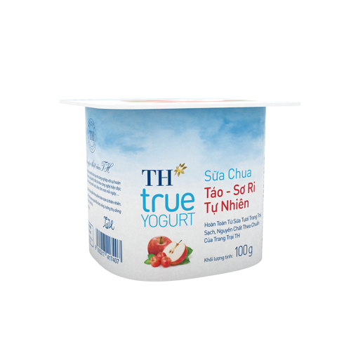 SỮA CHUA ĂN TÁO – SƠ RI TỰ NHIÊN TH true YOGURT
